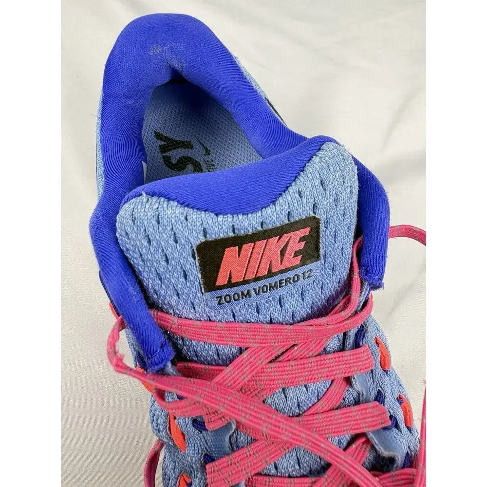 Nike Air Zoom Pegasus 33 Running Sneakers Women US 7.5 Blue Pink 863766-400
